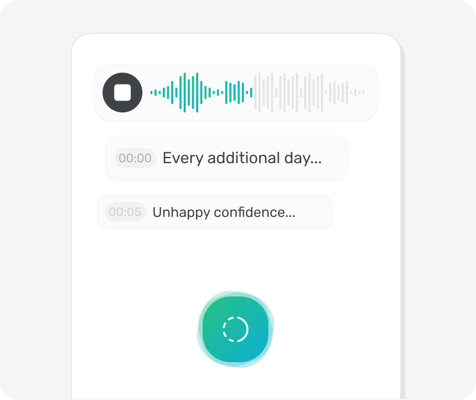 Speech to text